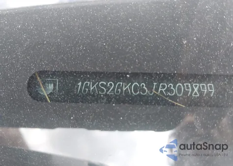 2018 GMC Yukon Xl Slt z USA, uszkodzony, nr VIN 1GKS2GKC3JR309899